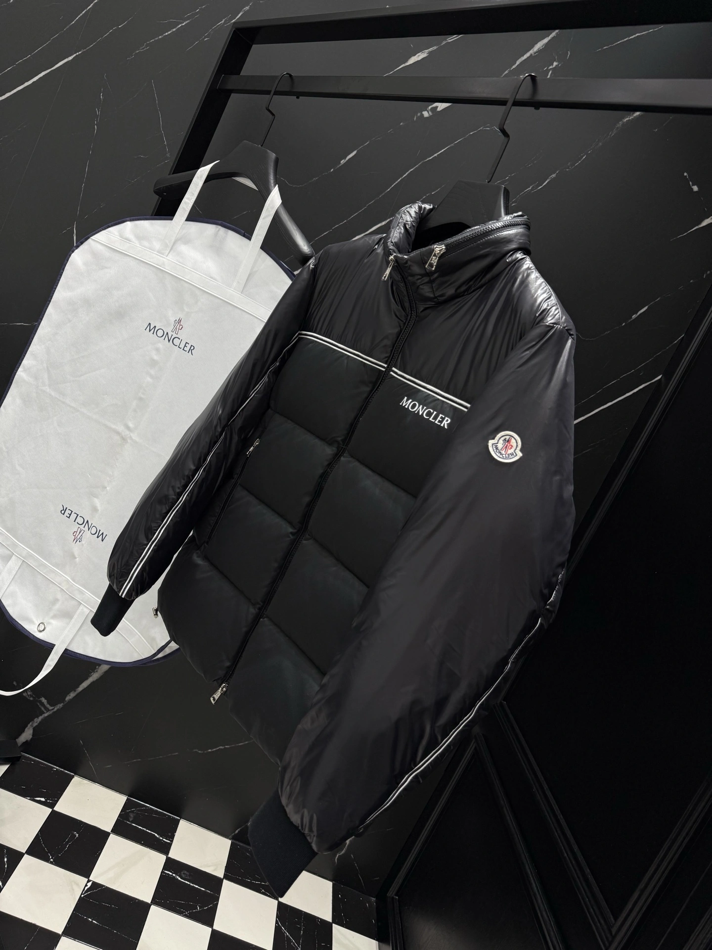 wg.luxury-- 7o9385r Down jacket white duck down item: E-F501J1501H